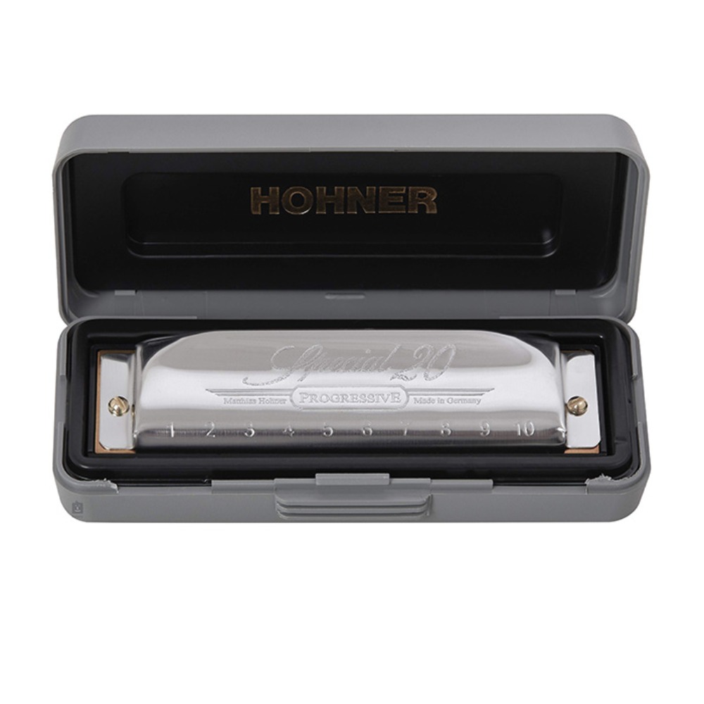 호너 프로그레시브 스페셜20 G키 다이어토닉 하모니카 10홀 Hohner Special20 Progressive G key M560086
