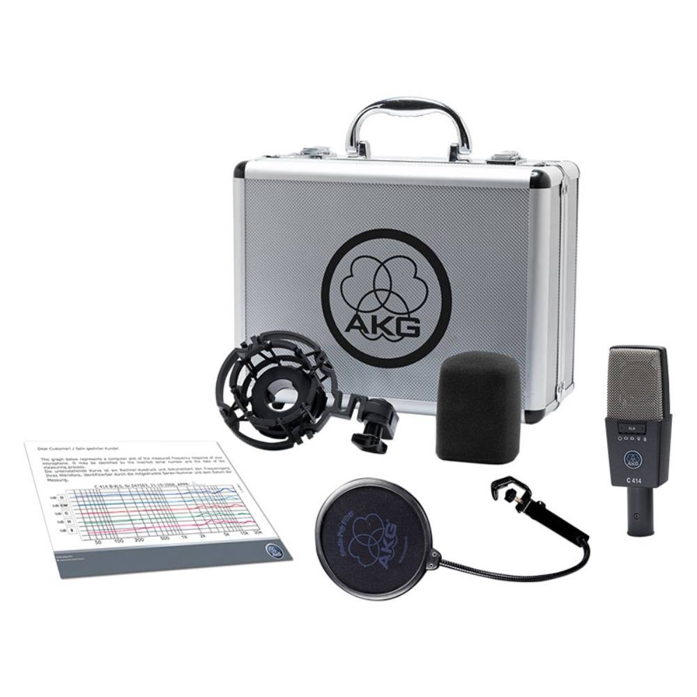 AKG C414 XLS 콘덴서마이크 AKG C414 XLS Reference multipattern condenser microphone 수입정품