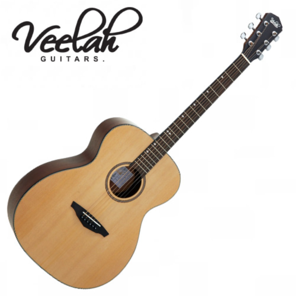 비일라 VOSM 어쿠스틱기타 오케스트라바디, 작은바디, 내추럴색 Veelah Acoustic Guitar