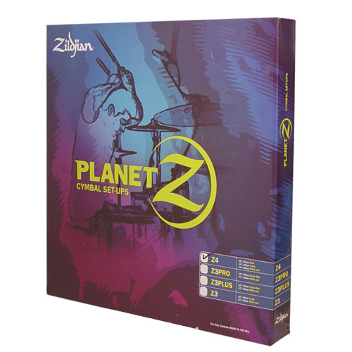 질젼 ZP4PK 플레넷Z 심벌팩 Zildjian Planet Z 14HH,16CR,20RD