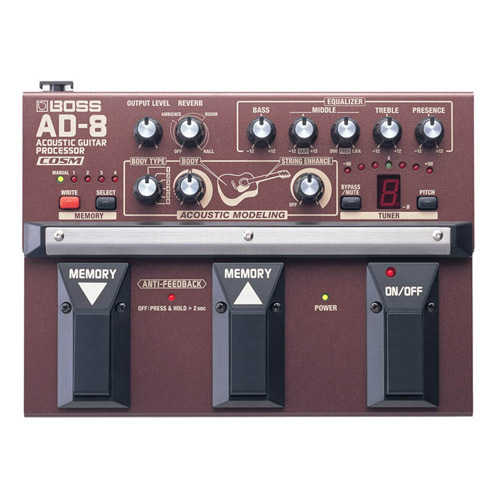 보스 AD8 어쿠스틱 멀티이펙터 Boss AD-8 Acoustic Guitar Processor